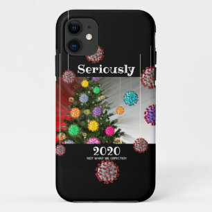 Case-Mate iPhone Case Sérieusement 2020 covid molécule d'ornement arbre