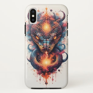 Case-Mate iPhone Case Serpent Cosmique Vivant Avec Espace Évasif