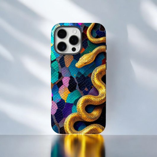 Coques Case-Mate iPhone Serpent d'or Majestic