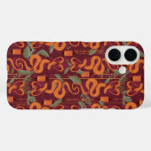 Coques Case-Mate iPhone Serpent Luxe Motif - Le Lotus Blanc (Verso (horizontal))