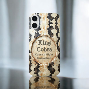 Coques iPhone 16 Plus Serpent Regal : Le roi Cobra