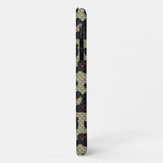 Coques Case-Mate iPhone Serpent Reptile Comme Texture Numérique Impression (Dos/Gauche)