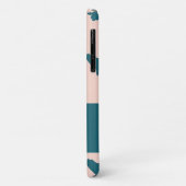 Coques Case-Mate iPhone Serpents bleus cuits en rose (Dos/Gauche)