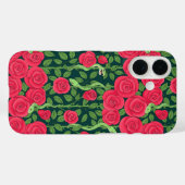 Coques Case-Mate iPhone serpents et roses (Verso (horizontal))