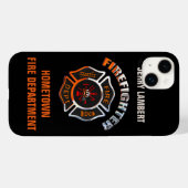 Coques Case-Mate iPhone Service d'incendie Chrome Nom Modèle (Verso (horizontal))