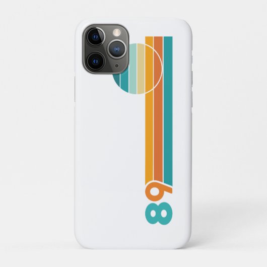 Coques Case-Mate iPhone Serviette de plage Retro Sunset 89 (Dos)