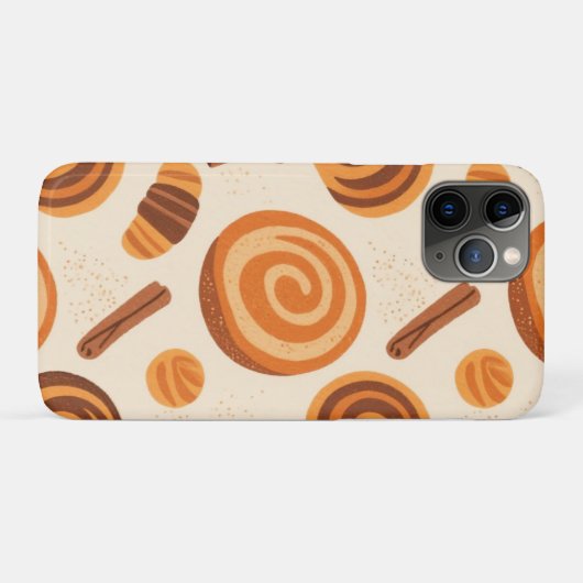 Coques Case-Mate iPhone Serviettes de cannelle - Saison douce et chaude (Dos (Horizontal))