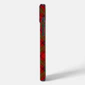 Coques Case-Mate iPhone Seton tartan rouge vert plaid (Verso / Gauche)