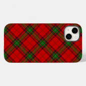 Coques Case-Mate iPhone Seton tartan rouge vert plaid (Verso (horizontal))