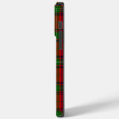 Coques Case-Mate iPhone Seton tartan rouge vert plaid (Verso / Gauche)