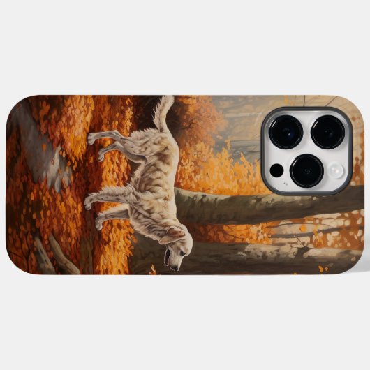 Coques Case-Mate iPhone Setter anglais en automne Leaves Fall Inspire (Verso (horizontal))