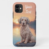 Coques Case-Mate iPhone Setter anglais par lac (Dos)