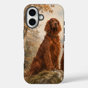 Coques iPhone 16  Setter Irlandais  