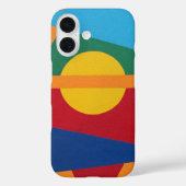 Coques Case-Mate iPhone Setting Sun Abstract Art Phone Case (Verso)