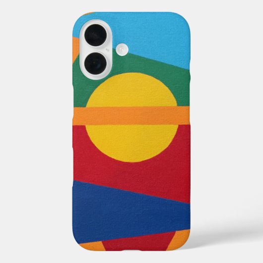 Coques Case-Mate iPhone Setting Sun Abstract Art Phone Case (Verso)