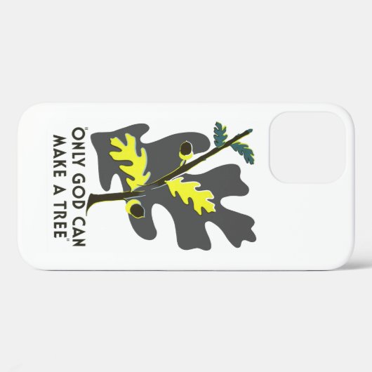 Coques Case-Mate iPhone Seul Dieu Peut Faire Un Arbre (Verso (horizontal))