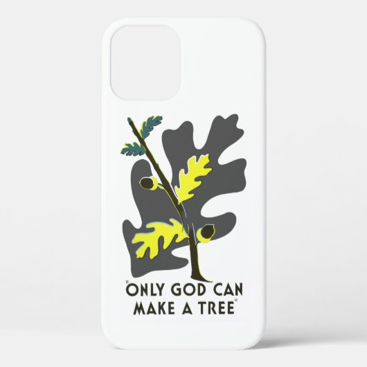 Coques Case-Mate iPhone Seul Dieu Peut Faire Un Arbre (Verso)