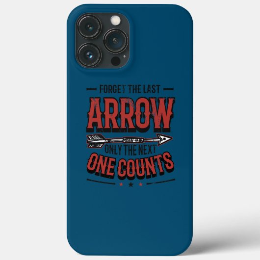 Coques Case-Mate iPhone Seule La Prochaine Flèche Compte Le Tir Cible À L' (Verso)