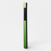 Coques Case-Mate iPhone SEULEMENT dégradés de COULEUR - vert (Dos/Gauche)