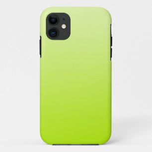 Coques Pour iPhone SEULEMENT dégradés de COULEUR - vert ressort