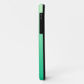 Coques Case-Mate iPhone SEULS gradients de COULEUR - vert océan (Dos/Gauche)
