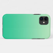 Coques Case-Mate iPhone SEULS gradients de COULEUR - vert océan (Dos (Horizontal))
