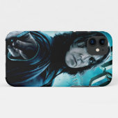 Coques Case-Mate iPhone Sévère Snape Avec Mangeurs De Mort 1 (Dos (Horizontal))