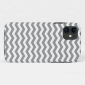 Coques Case-Mate iPhone Seychelles Grey Wave Chevron (Dos (Horizontal))