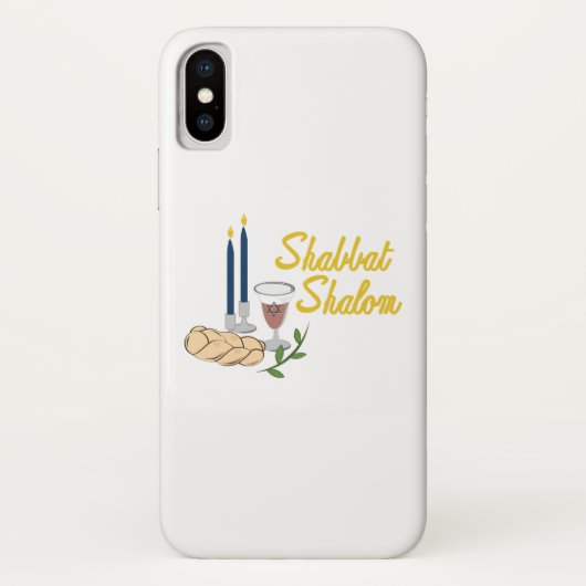 Coques Case-Mate iPhone Shabbat Shalom (Dos)