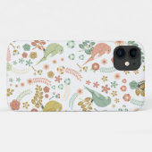 Coques Case-Mate iPhone Shabby Birds & Branches Blanc (Dos (Horizontal))