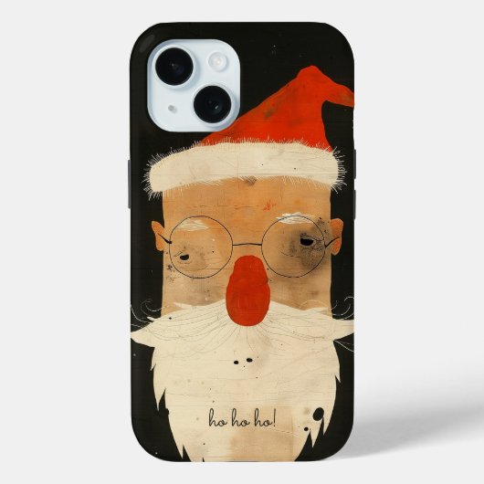 Coques Case-Mate iPhone Shabby Père Noël (Verso)