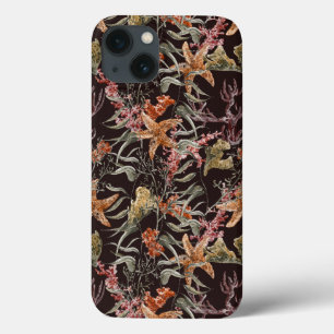 Coques Pour iPhone Shabby Sea Life Pattern