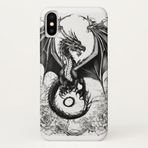 Case-Mate iPhone Case "Shadow Dragon : Black Cover Design"