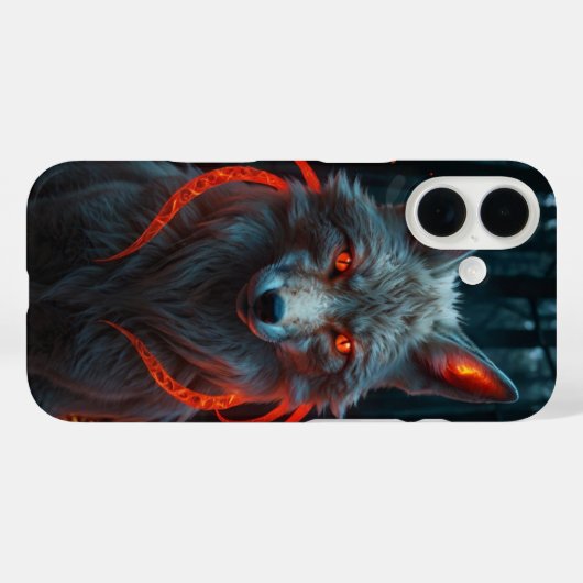 Coques Case-Mate iPhone Shadow Kitsune (Verso (horizontal))