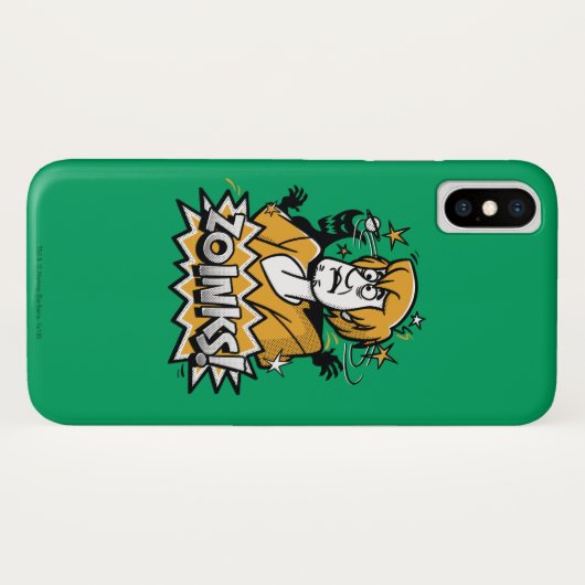 Coques Case-Mate iPhone Shaggy "Zoinks !" Graphic halftone (Dos (Horizontal))