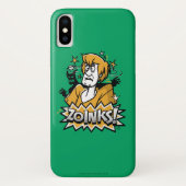 Coques Case-Mate iPhone Shaggy "Zoinks !" Graphic halftone (Dos)