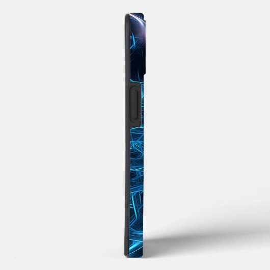 Coques Case-Mate iPhone Shalom Sur Coque-coque iphone Fractal Bleu (Verso / Droite)