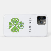 Coques Case-Mate iPhone Shamrock de design celtique Saint Patrick's Day Sa (Dos (Horizontal))