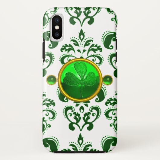 COQUES Case-Mate iPhone SHAMROCK DE LA JOURNÉE DE SAINT PATRICK AVEC DOMMA (Dos)