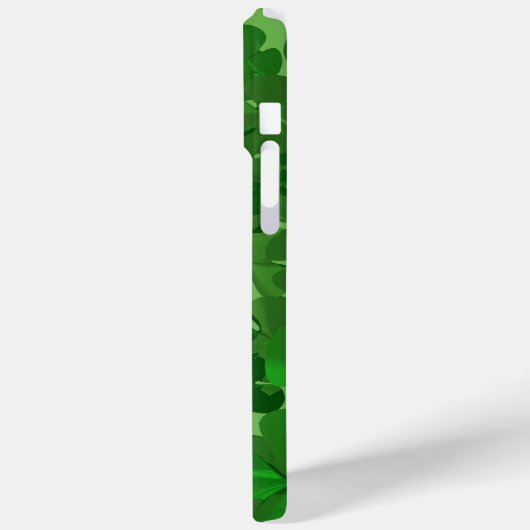 Coques Case-Mate iPhone Shamrock de la Saint-Patrick (Verso / Gauche)