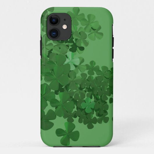 Coques Case-Mate iPhone Shamrock de la Saint-Patrick (Dos)