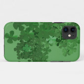 Coques Case-Mate iPhone Shamrock de la Saint-Patrick (Dos (Horizontal))