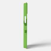 Coques Case-Mate iPhone Shamrock de la Saint Patrick Motif Clover (Verso / Droite)