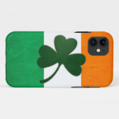 Coques Case-Mate iPhone Shamrock de l'Irlande (Dos (Horizontal))
