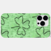 Coques Case-Mate iPhone Shamrock de texte Trombone (Verso (horizontal))