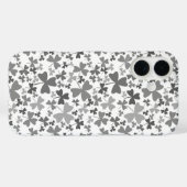 Coques Case-Mate iPhone Shamrock gris (Verso (horizontal))