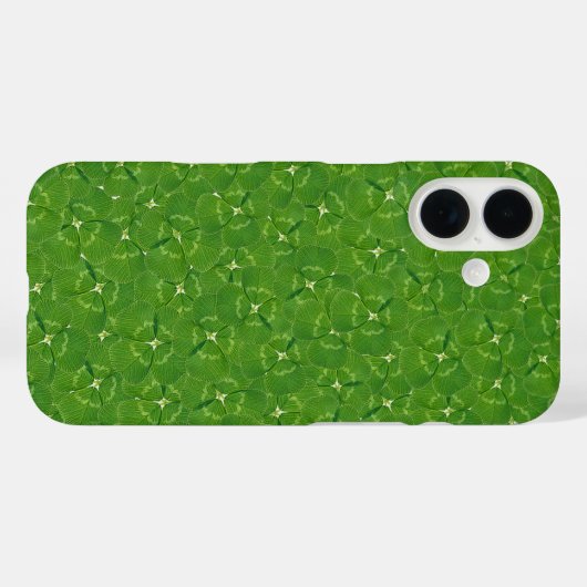 Coques Case-Mate iPhone Shamrock irlandais (Verso (horizontal))