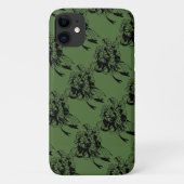 Coques Case-Mate iPhone Shamrock irlandais vert (Dos)