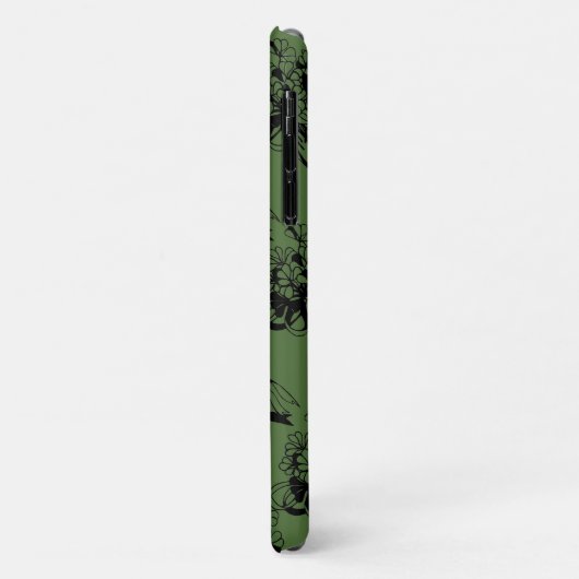 Coques Case-Mate iPhone Shamrock irlandais vert (Dos/Gauche)