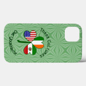 Coques Case-Mate iPhone Shamrock mexicain irlandais du drapeau américain p (Verso (horizontal))